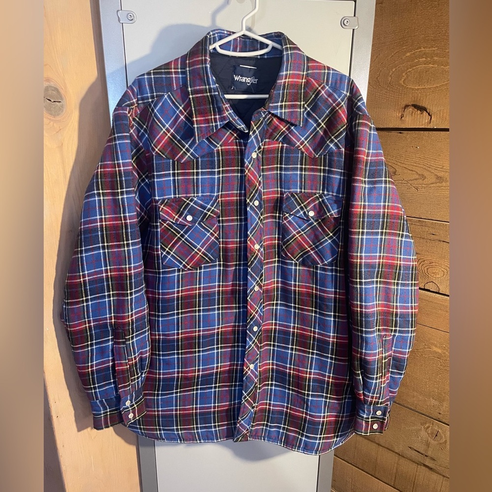 Vintage wrangler padded jacket.